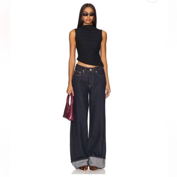 NWT The Line by K Black Selma Tank Top - Picture 3 of 4